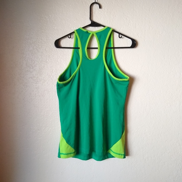 Adidas Racerback Tank Top With Shelf Bra Large - Picture 3 of 5